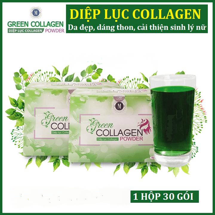 diệp lục collagen